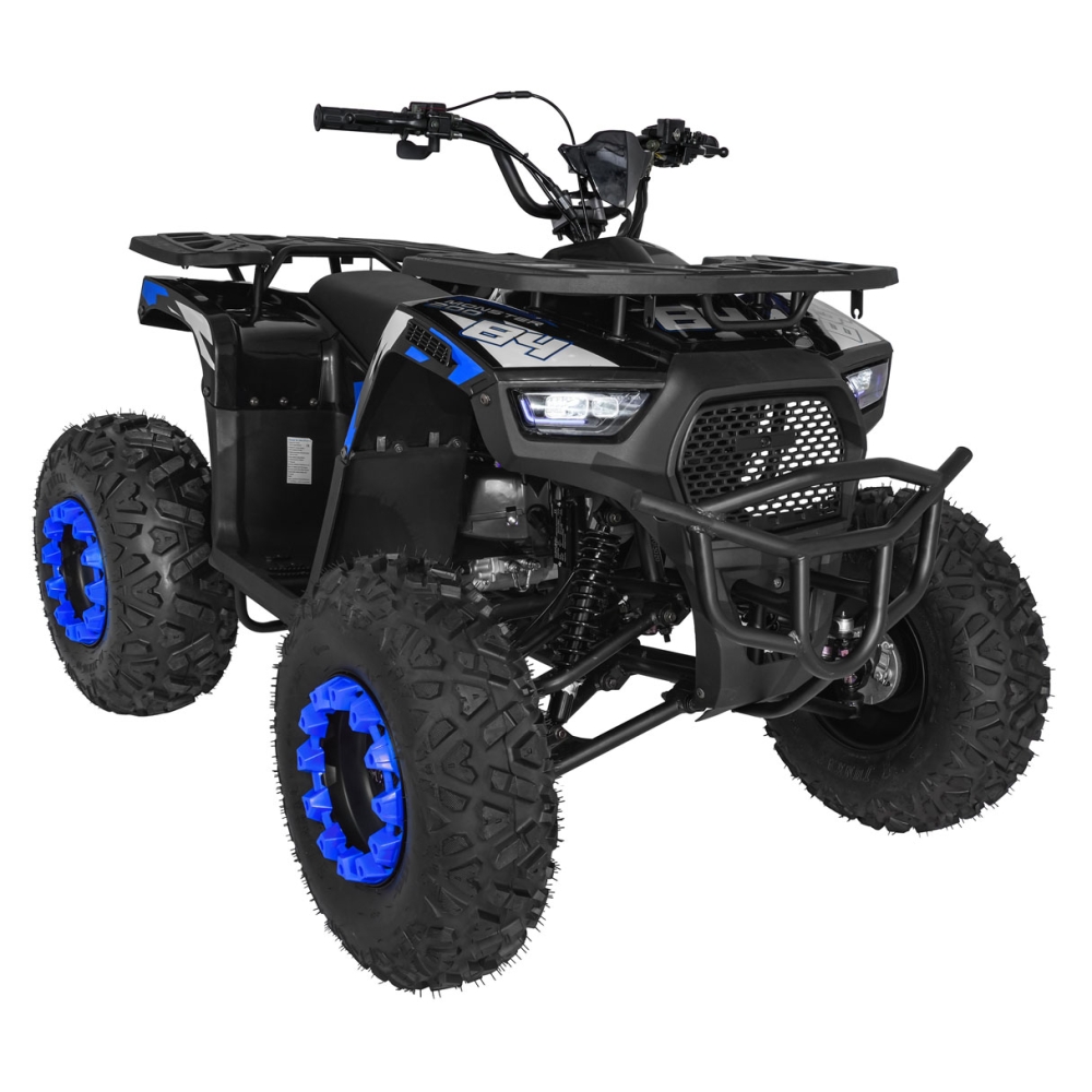 Benzininis keturratis 200CC MONSTER, Blue-Elektromobiliai vaikams, Keturračiai ir bagiai-e-vaikas