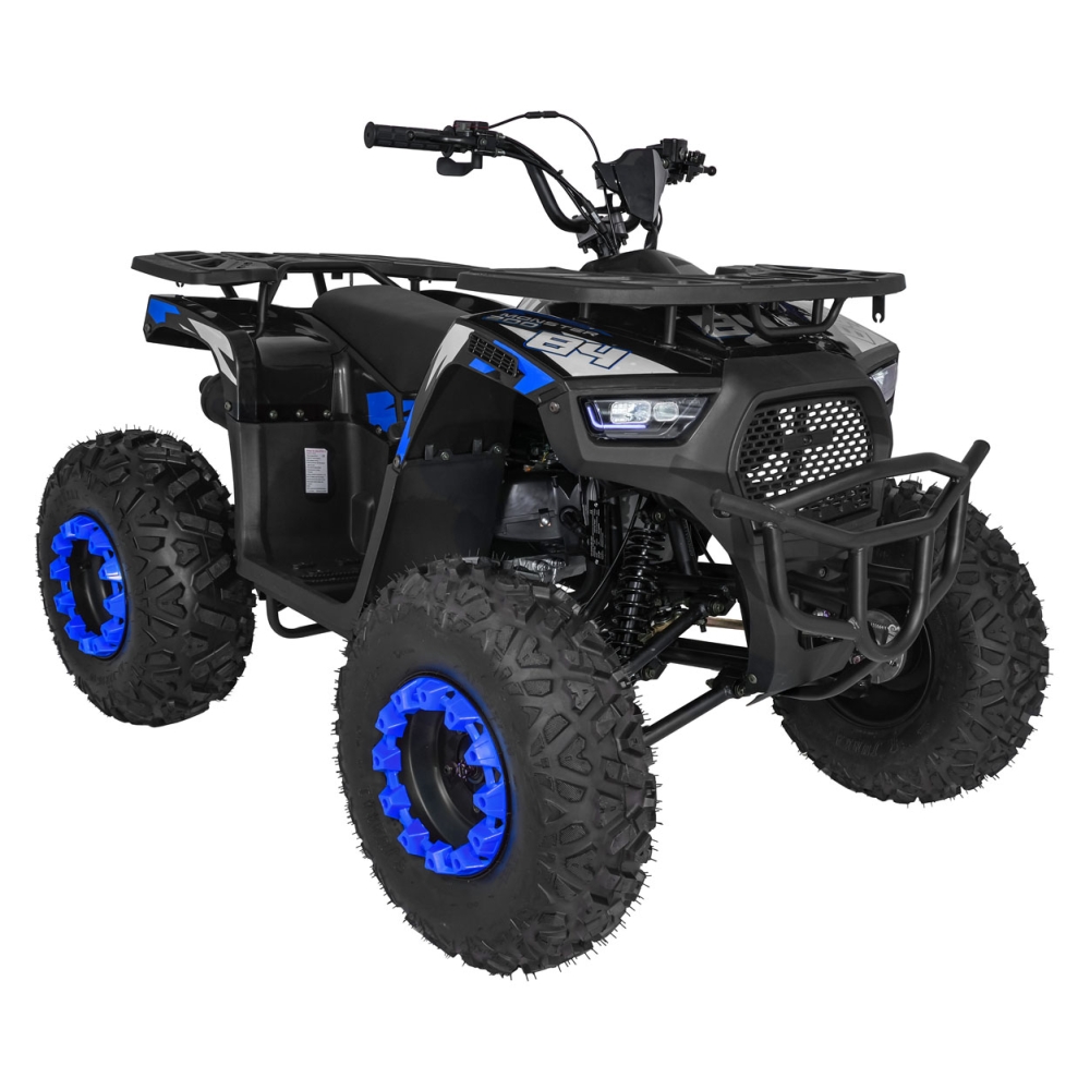 Benzininis keturratis 200CC MONSTER, Blue-Elektromobiliai vaikams, Keturračiai ir bagiai-e-vaikas