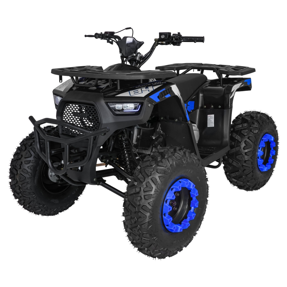 Benzininis keturratis 200CC MONSTER, Blue-Elektromobiliai vaikams, Keturračiai ir bagiai-e-vaikas