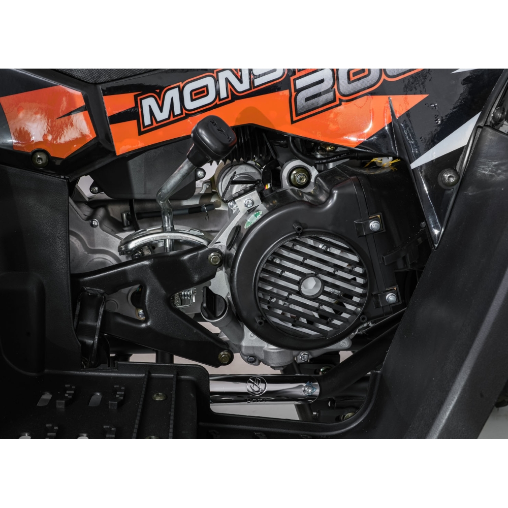 Benzininis keturratis 200CC MONSTER, Orange-Elektromobiliai vaikams, Keturračiai ir bagiai-e-vaikas