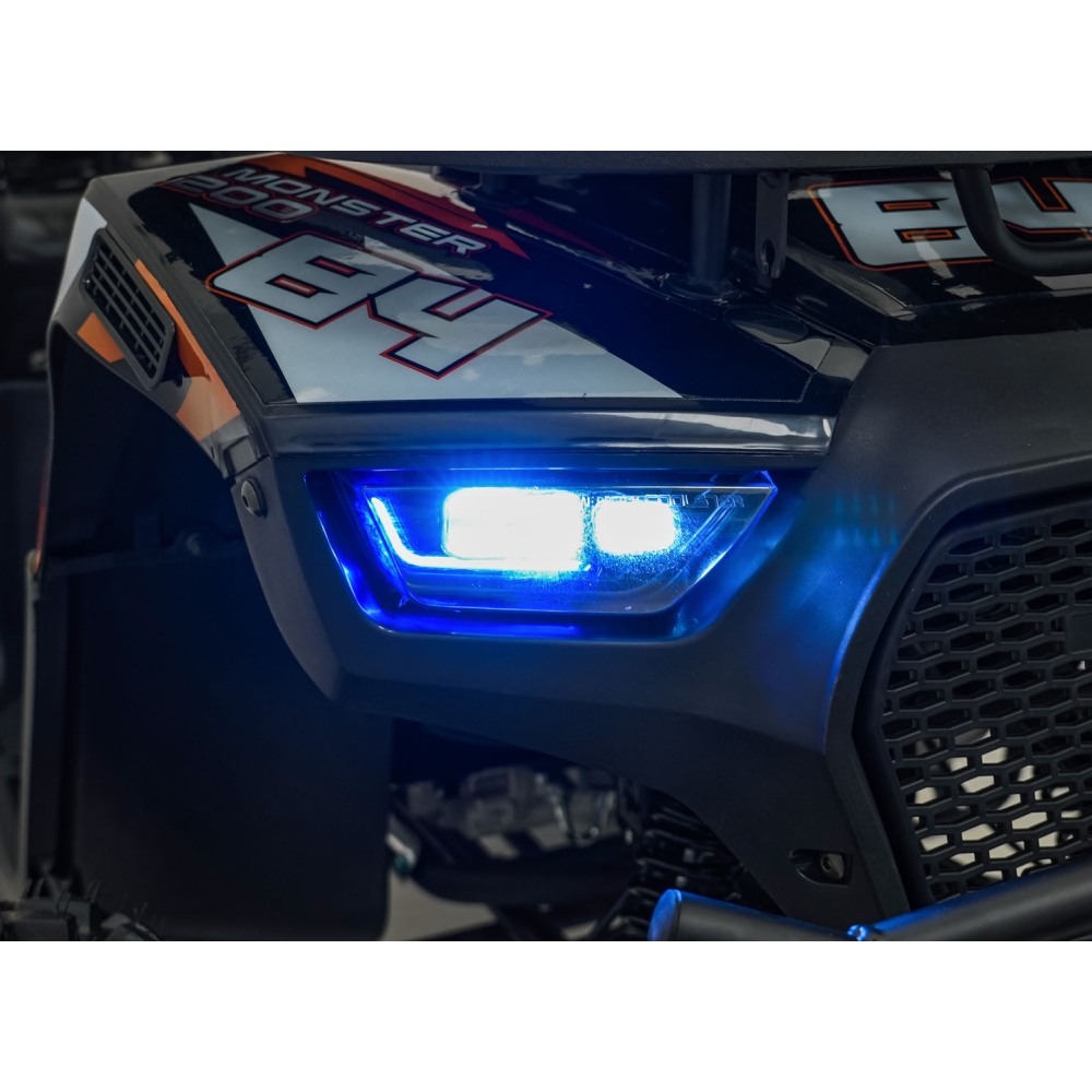 Benzininis keturratis 200CC MONSTER, Orange-Elektromobiliai vaikams, Keturračiai ir bagiai-e-vaikas