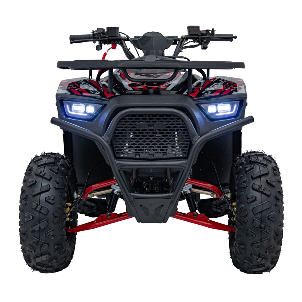 Benzininis keturratis 120CC DISCOVER, Red-Elektromobiliai vaikams, Keturračiai ir bagiai-e-vaikas