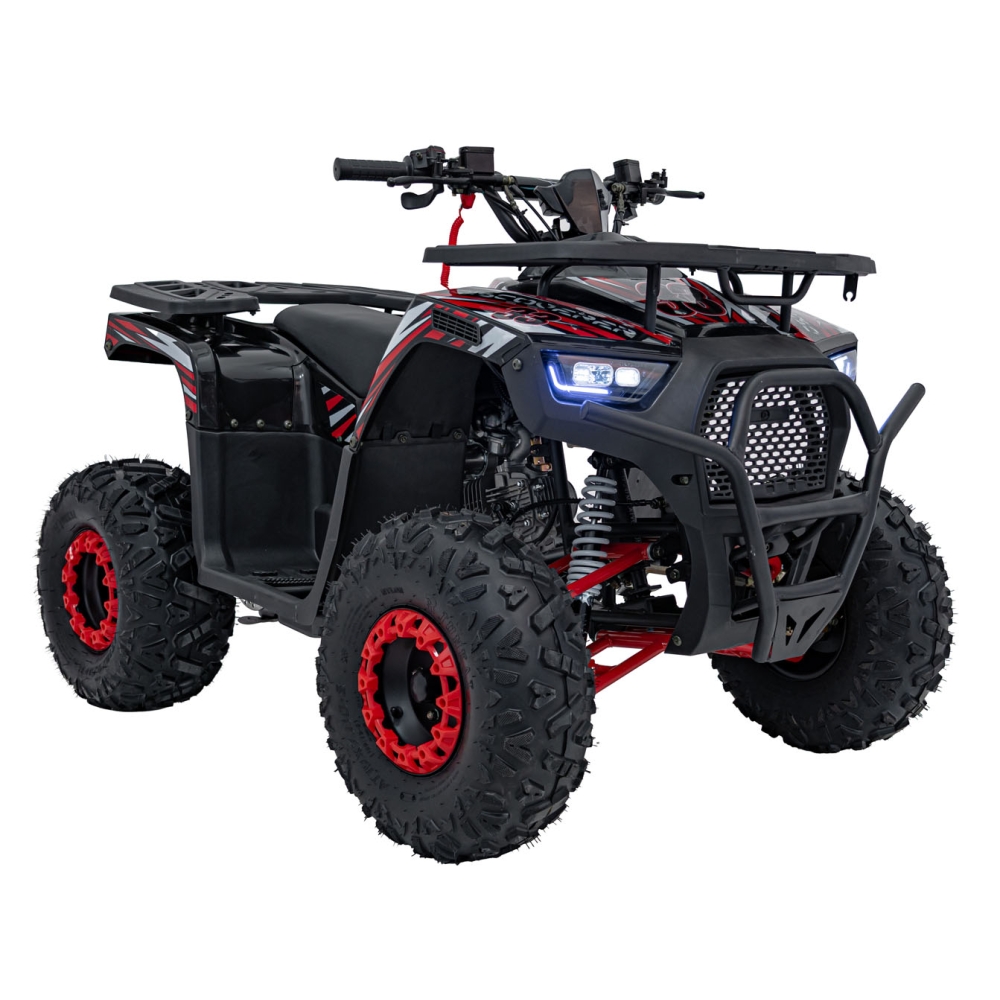 Benzininis keturratis 120CC DISCOVER, Red-Elektromobiliai vaikams, Keturračiai ir bagiai-e-vaikas