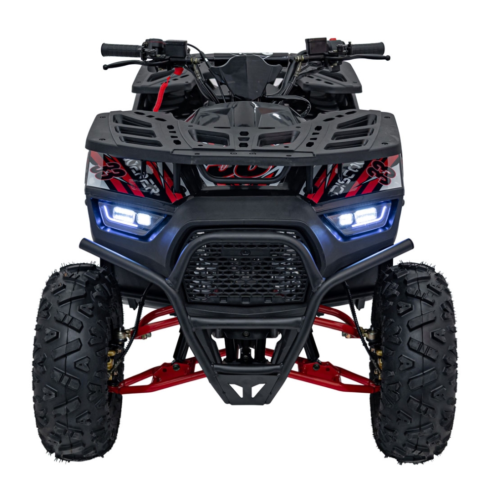 Benzininis keturratis 120CC DISCOVER, Red-Elektromobiliai vaikams, Keturračiai ir bagiai-e-vaikas