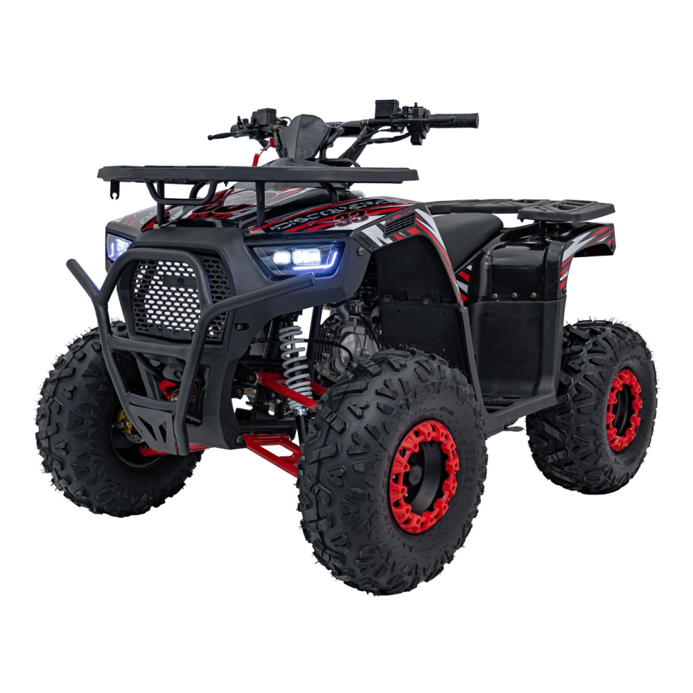 Benzininis keturratis 120CC DISCOVER, Red-Elektromobiliai vaikams, Keturračiai ir bagiai-e-vaikas