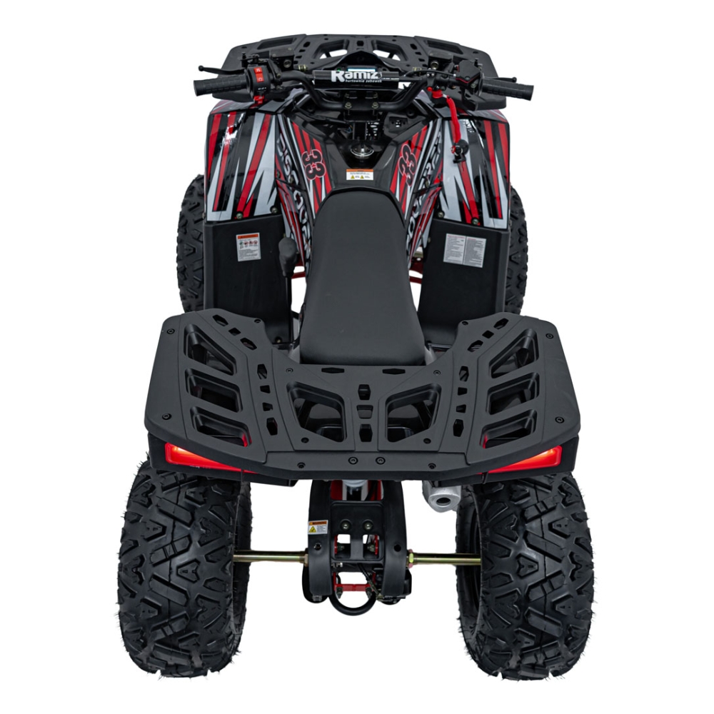 Benzininis keturratis 120CC DISCOVER, Red-Elektromobiliai vaikams, Keturračiai ir bagiai-e-vaikas