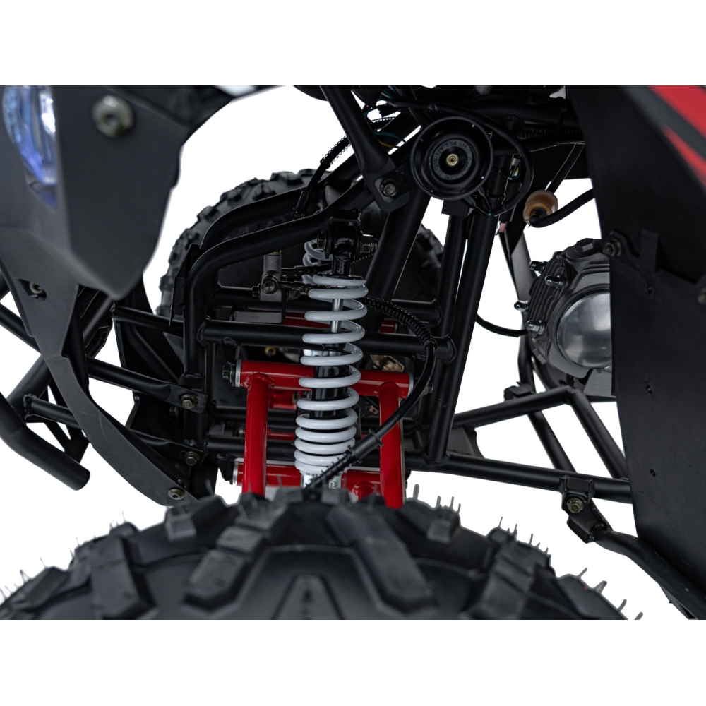 Benzininis keturratis 120CC DISCOVER, Red-Elektromobiliai vaikams, Keturračiai ir bagiai-e-vaikas