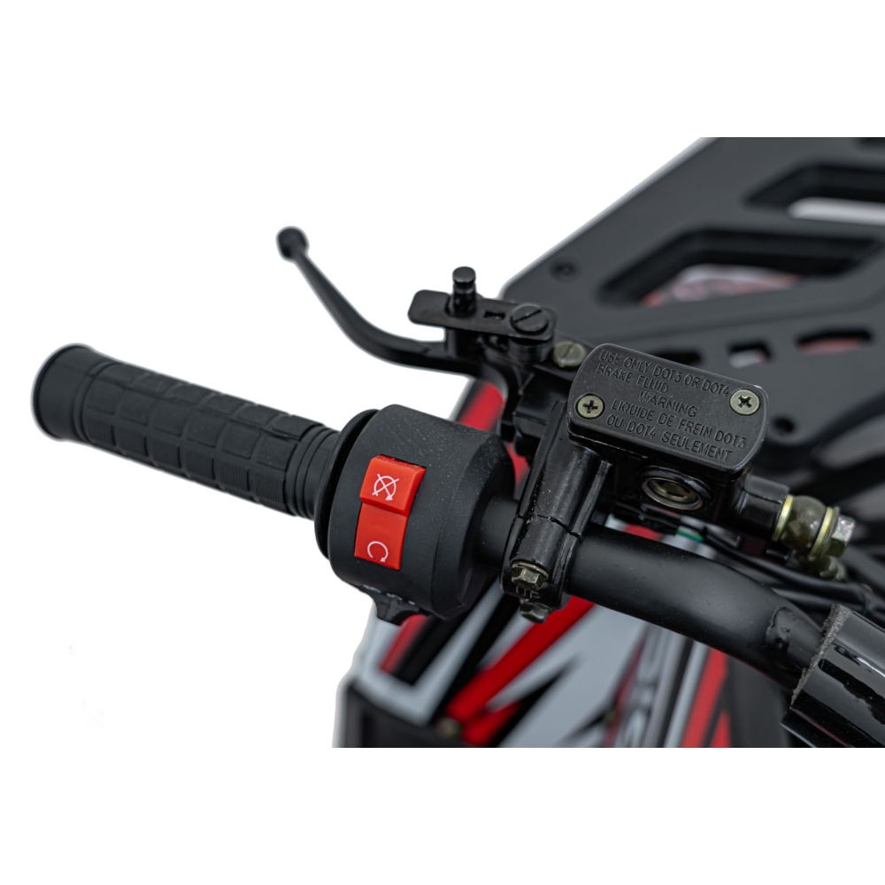 Benzininis keturratis 120CC DISCOVER, Red-Elektromobiliai vaikams, Keturračiai ir bagiai-e-vaikas