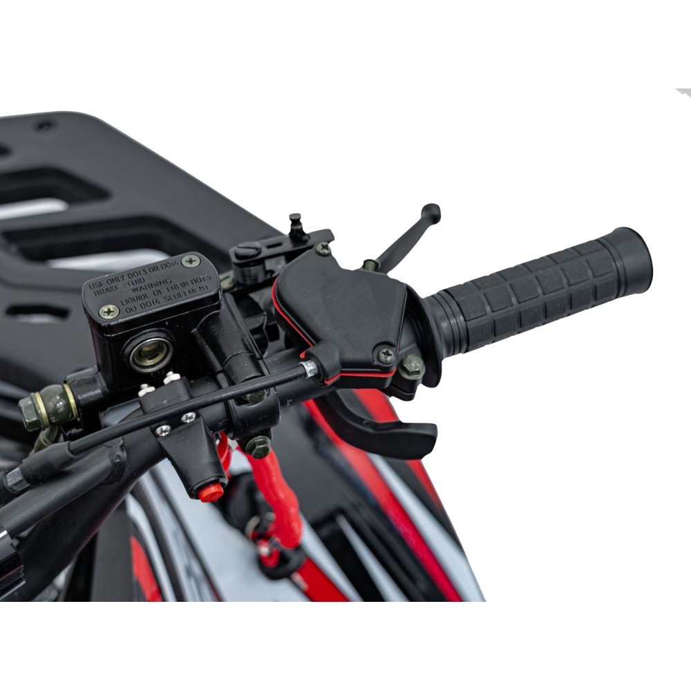 Benzininis keturratis 120CC DISCOVER, Red-Elektromobiliai vaikams, Keturračiai ir bagiai-e-vaikas