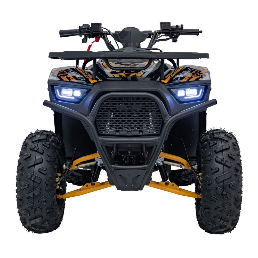 Benzininis keturratis 120CC DISCOVER, Orange-Elektromobiliai vaikams, Keturračiai ir bagiai-e-vaikas