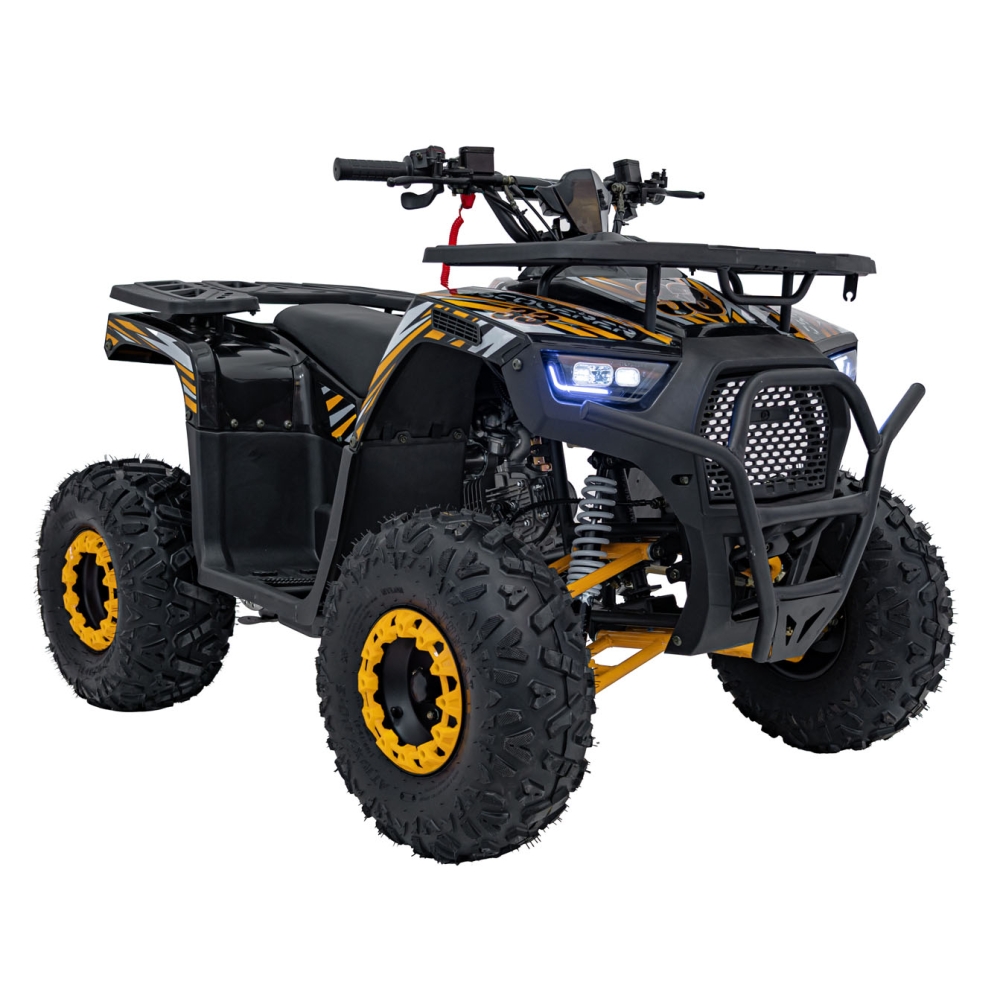 Benzininis keturratis 120CC DISCOVER, Orange-Elektromobiliai vaikams, Keturračiai ir bagiai-e-vaikas