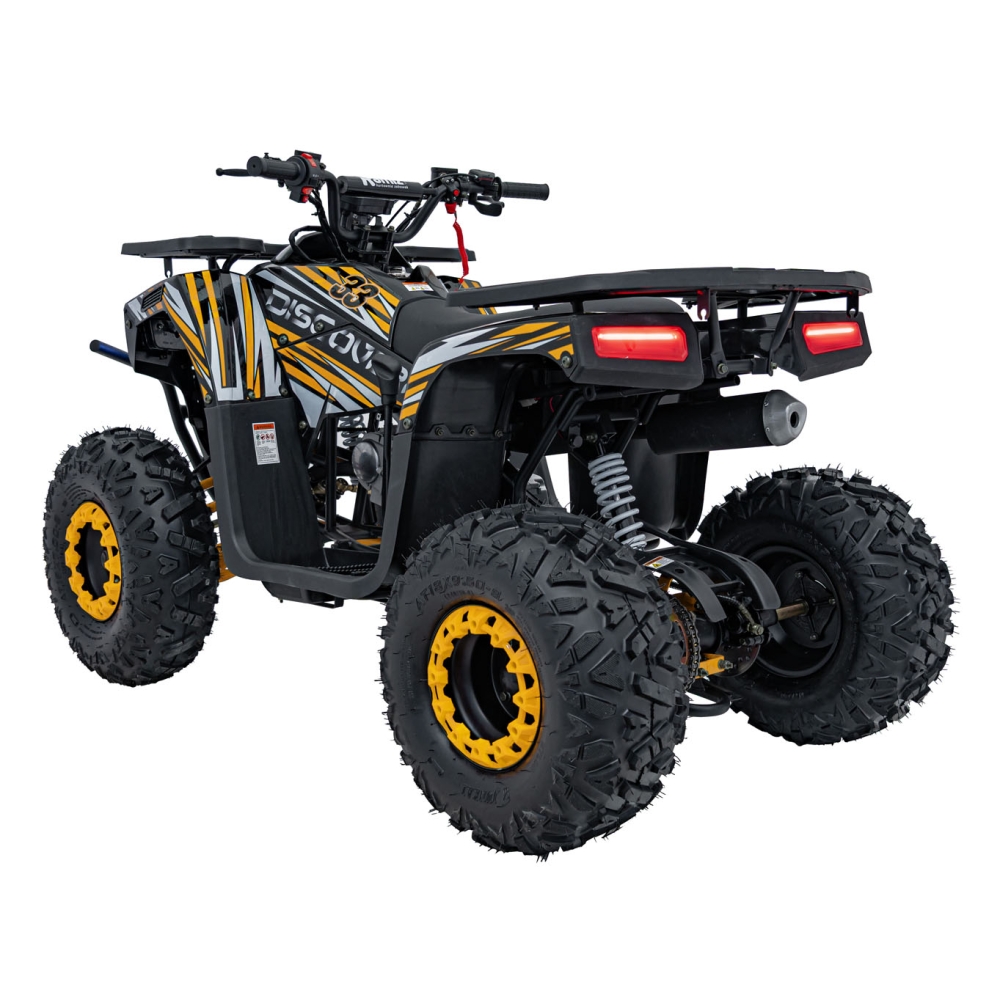 Benzininis keturratis 120CC DISCOVER, Orange-Elektromobiliai vaikams, Keturračiai ir bagiai-e-vaikas