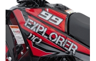 Pojazd Quad Spalinowy 110CC EXPLORER Czerwony