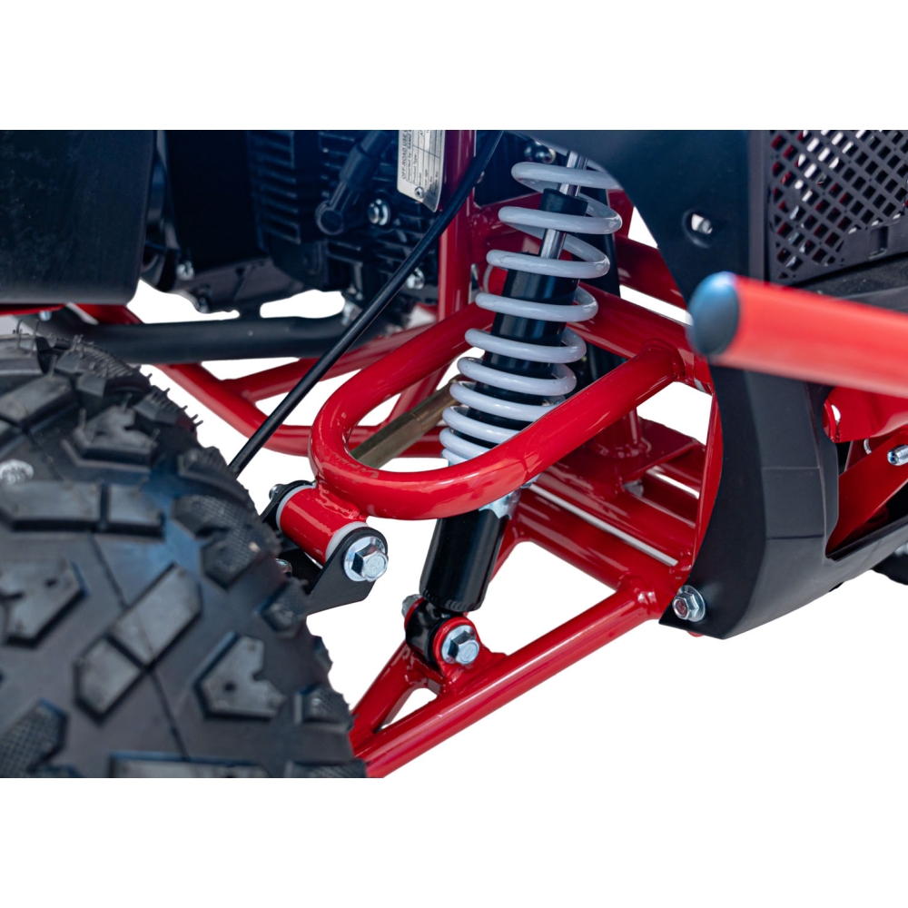 Benzininis keturratis 110CC EXPLORER, Red-Elektromobiliai vaikams, Keturračiai ir bagiai-e-vaikas