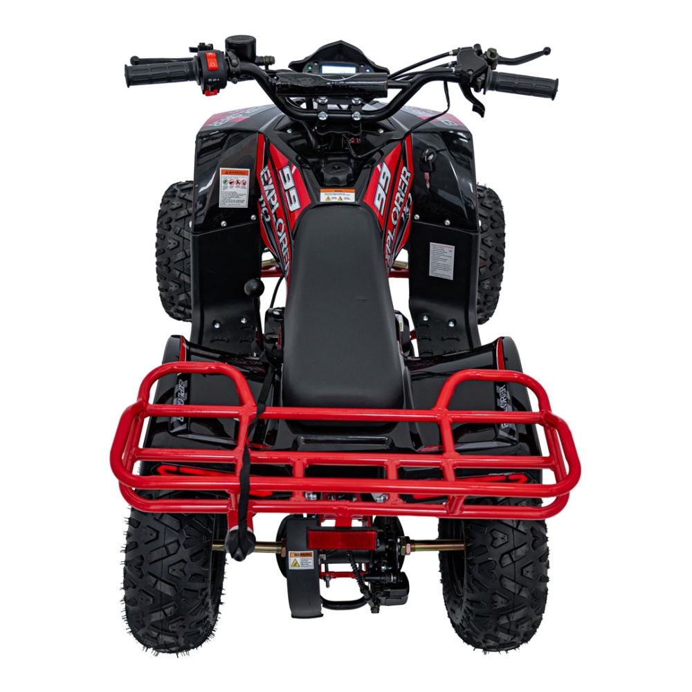 Benzininis keturratis 110CC EXPLORER, Red-Elektromobiliai vaikams, Keturračiai ir bagiai-e-vaikas