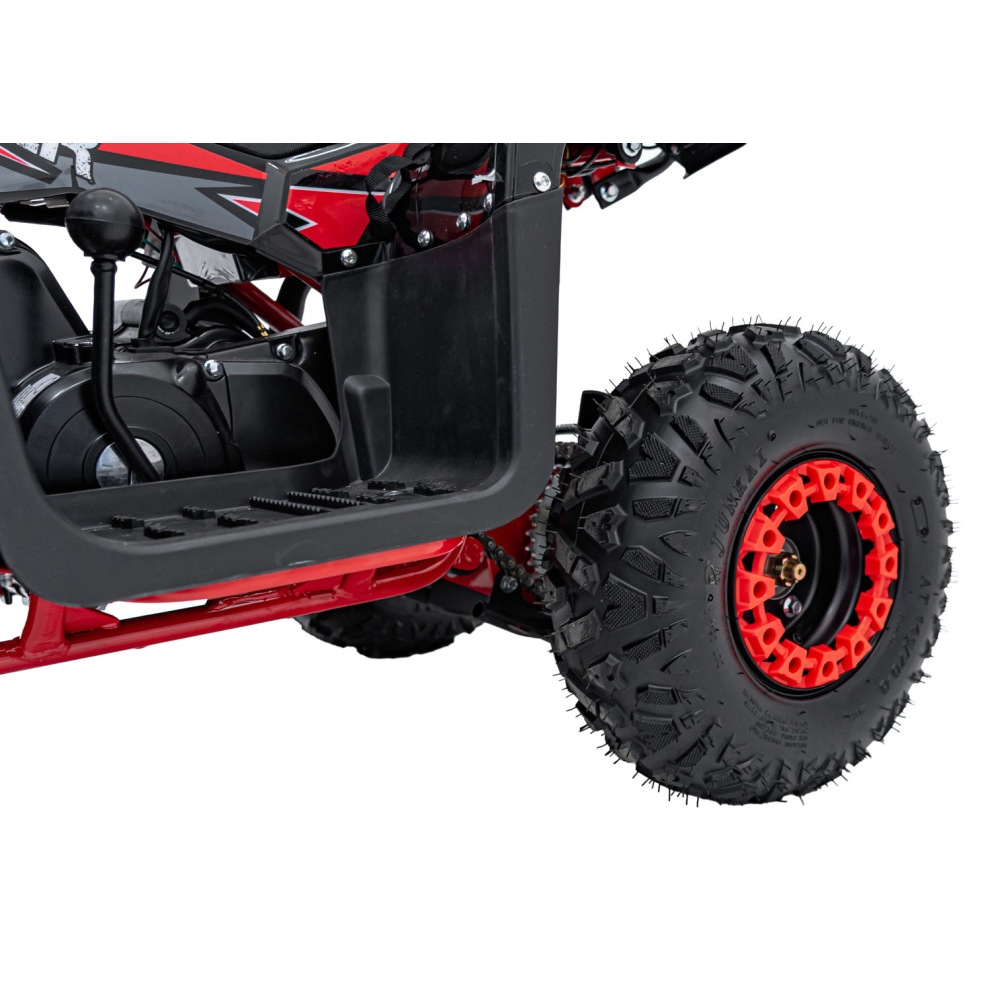 Benzininis keturratis 110CC EXPLORER, Red-Elektromobiliai vaikams, Keturračiai ir bagiai-e-vaikas