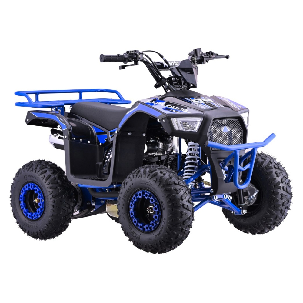 Benzininis keturratis 110CC EXPLORER, Blue-Elektromobiliai vaikams, Keturračiai ir bagiai-e-vaikas