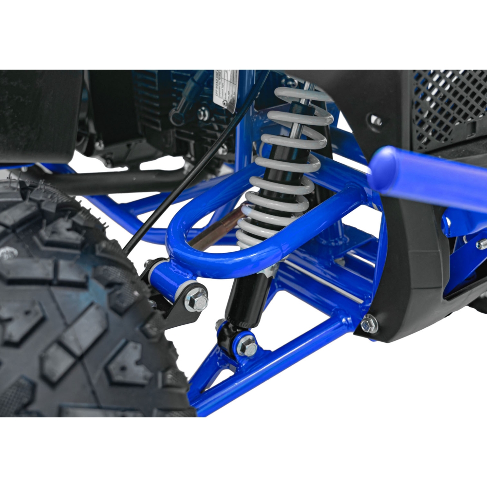 Benzininis keturratis 110CC EXPLORER, Blue-Elektromobiliai vaikams, Keturračiai ir bagiai-e-vaikas