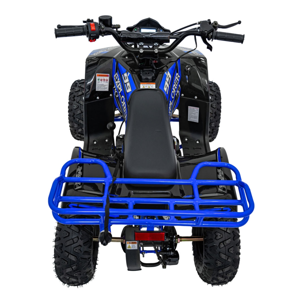 Benzininis keturratis 110CC EXPLORER, Blue-Elektromobiliai vaikams, Keturračiai ir bagiai-e-vaikas