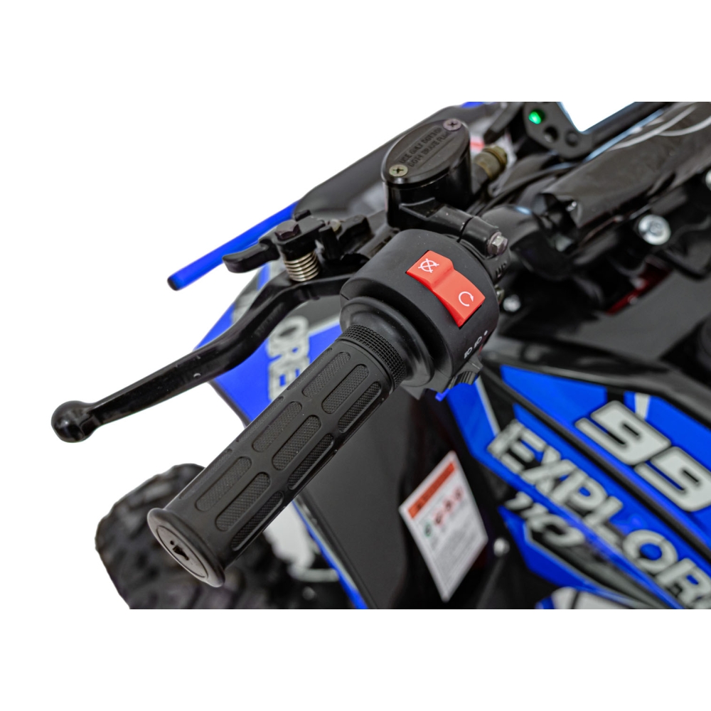 Benzininis keturratis 110CC EXPLORER, Blue-Elektromobiliai vaikams, Keturračiai ir bagiai-e-vaikas