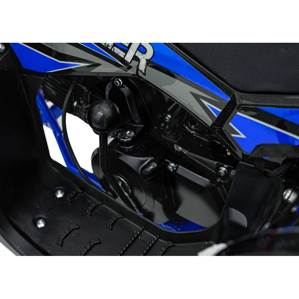 Benzininis keturratis 110CC EXPLORER, Blue-Elektromobiliai vaikams, Keturračiai ir bagiai-e-vaikas
