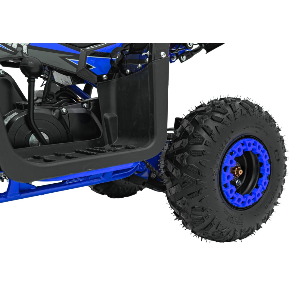 Benzininis keturratis 110CC EXPLORER, Blue-Elektromobiliai vaikams, Keturračiai ir bagiai-e-vaikas