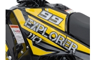 Pojazd Quad Spalinowy 110CC EXPLORER Żółty