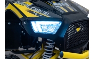 Benzininis keturratis 110CC EXPLORER, Yellow-Elektromobiliai vaikams, Keturračiai ir bagiai-e-vaikas