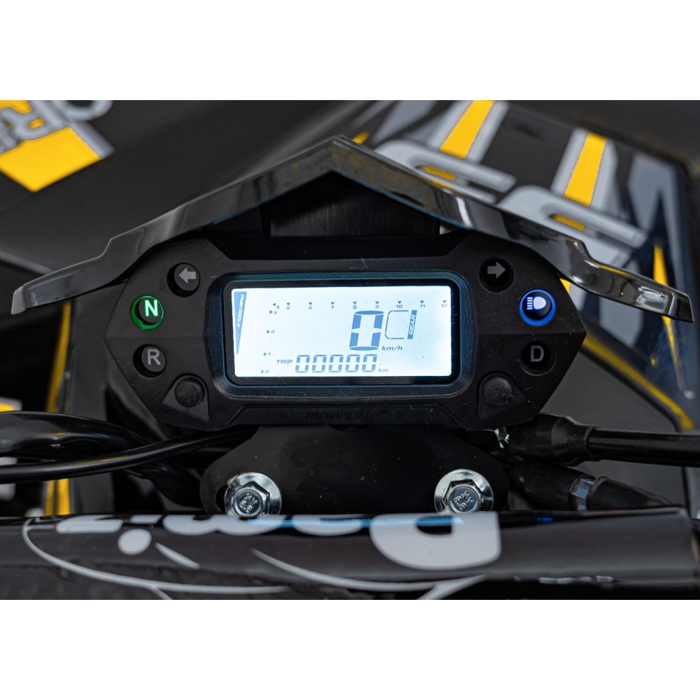 Benzininis keturratis 110CC EXPLORER, Yellow-Elektromobiliai vaikams, Keturračiai ir bagiai-e-vaikas
