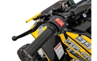 Benzininis keturratis 110CC EXPLORER, Yellow-Elektromobiliai vaikams, Keturračiai ir bagiai-e-vaikas