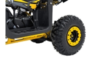 Benzininis keturratis 110CC EXPLORER, Yellow-Elektromobiliai vaikams, Keturračiai ir bagiai-e-vaikas