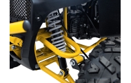 Benzininis keturratis 110CC EXPLORER, Yellow-Elektromobiliai vaikams, Keturračiai ir bagiai-e-vaikas