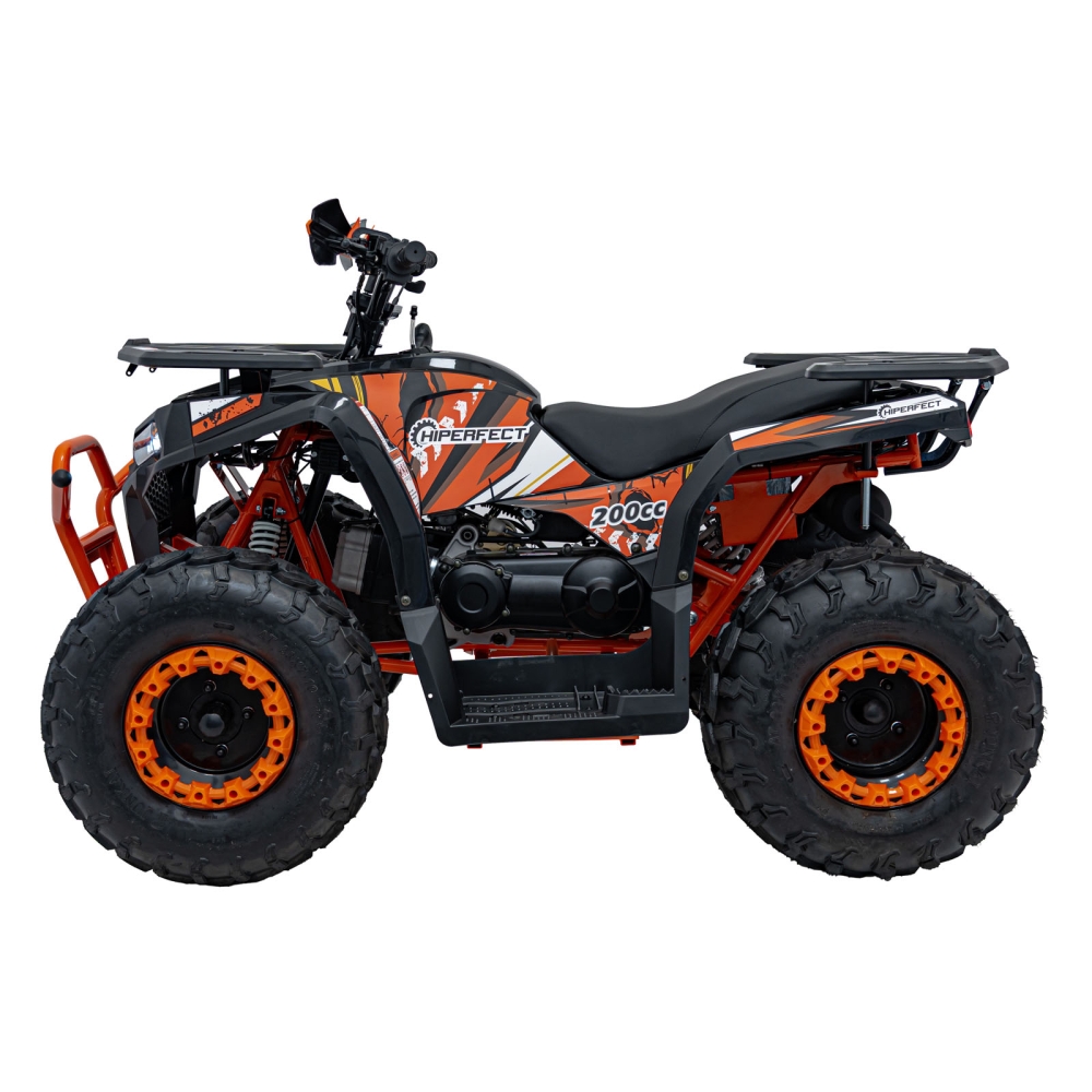 Benzininis keturratis 200CC PRO RIDER, Orange-Elektromobiliai vaikams, Keturračiai ir bagiai-e-vaikas