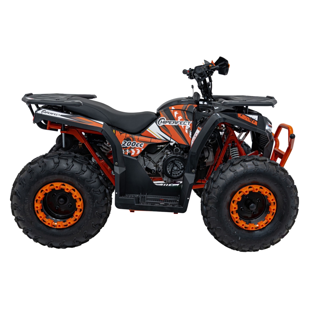 Benzininis keturratis 200CC PRO RIDER, Orange-Elektromobiliai vaikams, Keturračiai ir bagiai-e-vaikas