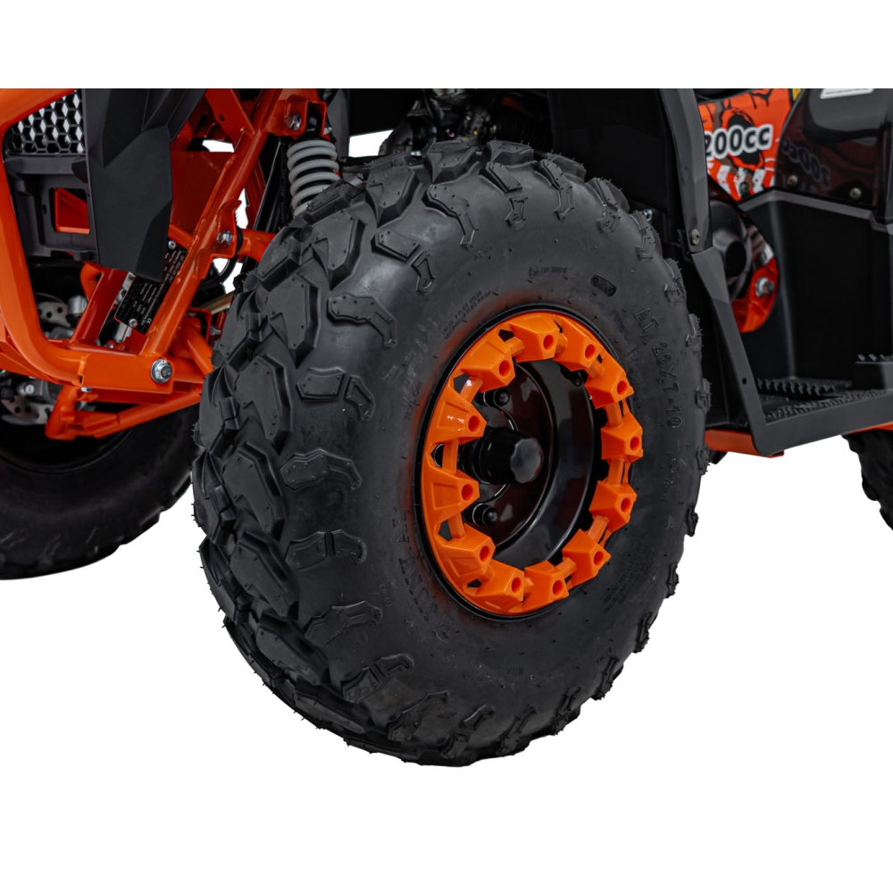 Benzininis keturratis 200CC PRO RIDER, Orange-Elektromobiliai vaikams, Keturračiai ir bagiai-e-vaikas