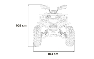 Benzininis keturratis 200CC PRO RIDER, Orange-Elektromobiliai vaikams, Keturračiai ir bagiai-e-vaikas