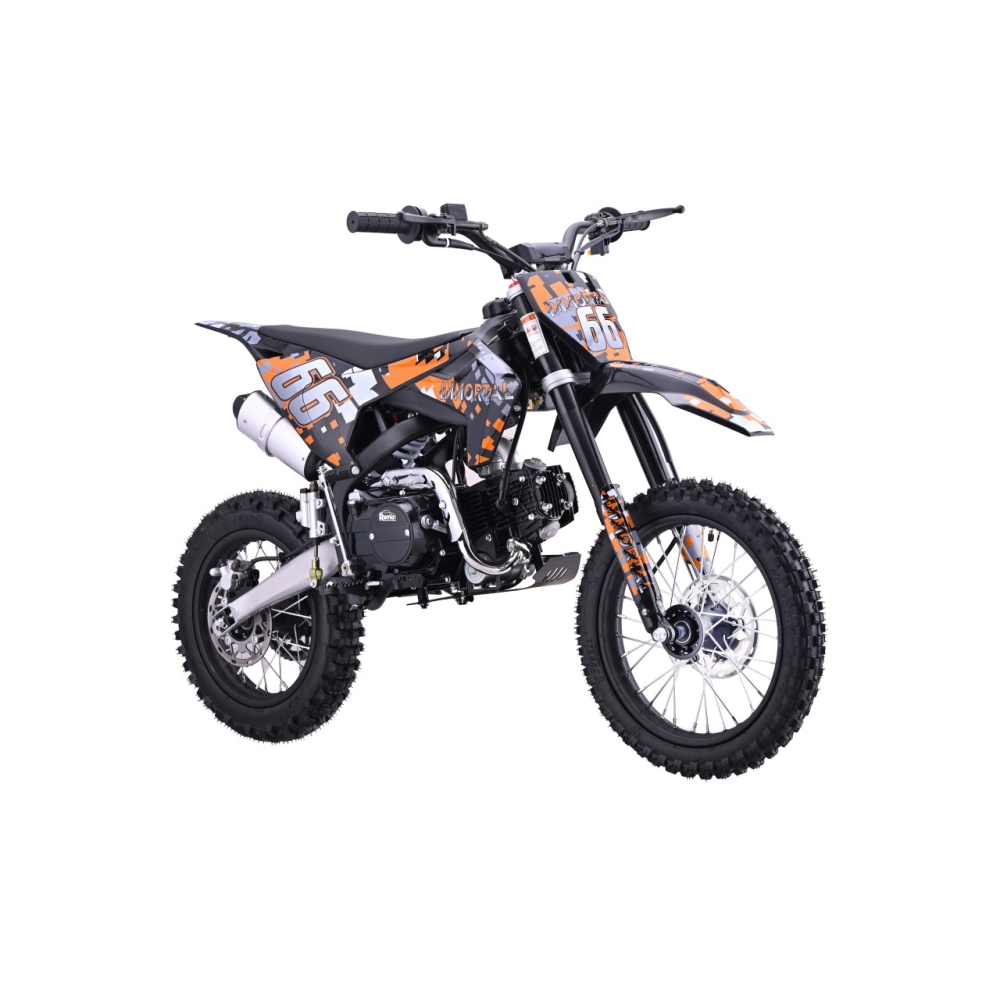 Benzininis motociklas 110CM IMMORTAL, Orange-Elektromobiliai vaikams, Motociklai-e-vaikas