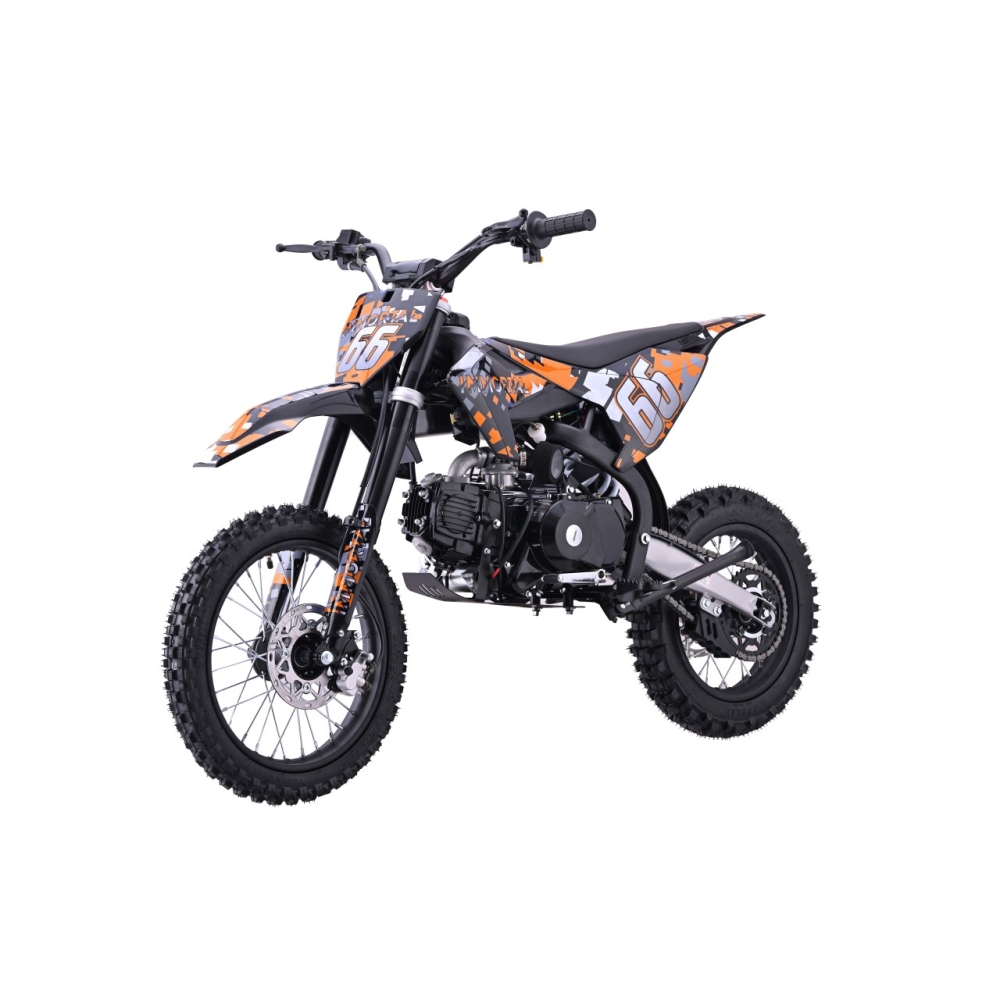 Benzininis motociklas 110CM IMMORTAL, Orange-Elektromobiliai vaikams, Motociklai-e-vaikas