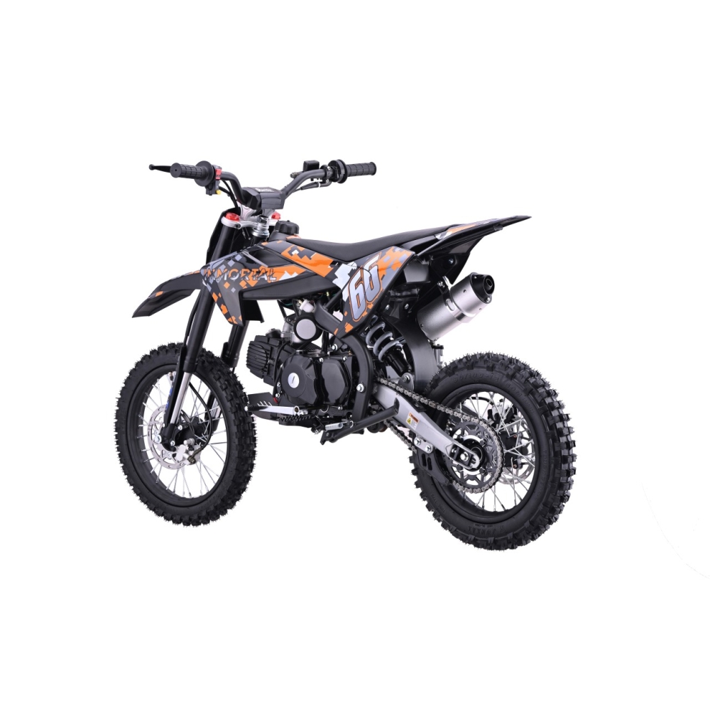 Benzininis motociklas 110CM IMMORTAL, Orange-Elektromobiliai vaikams, Motociklai-e-vaikas