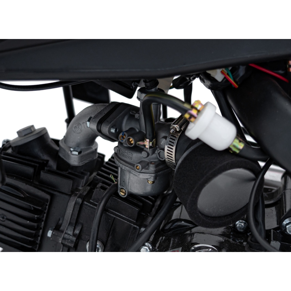 Benzininis motociklas 110CM IMMORTAL, Orange-Elektromobiliai vaikams, Motociklai-e-vaikas