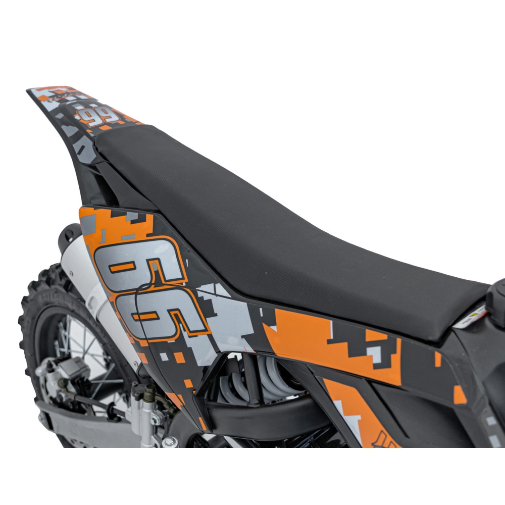 Benzininis motociklas 110CM IMMORTAL, Orange-Elektromobiliai vaikams, Motociklai-e-vaikas