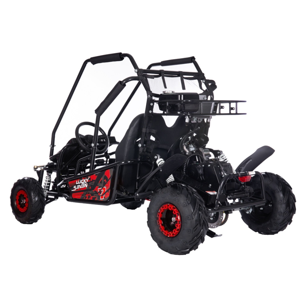 Pojazd BUGGY Spalinowy LUCKY SEVEN LIFT Czerwony