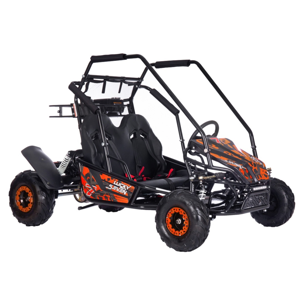 Pojazd BUGGY Spalinowy LUCKY SEVEN LIFT Pomarańczowy
