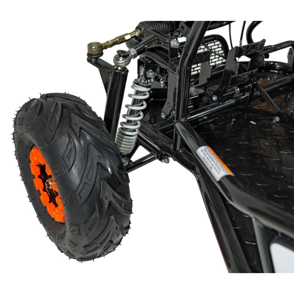 Dvivietis benzininis BUGGY LUCKY SEVEN LIFT, Orange-Elektromobiliai vaikams, Keturračiai ir bagiai-e-vaikas