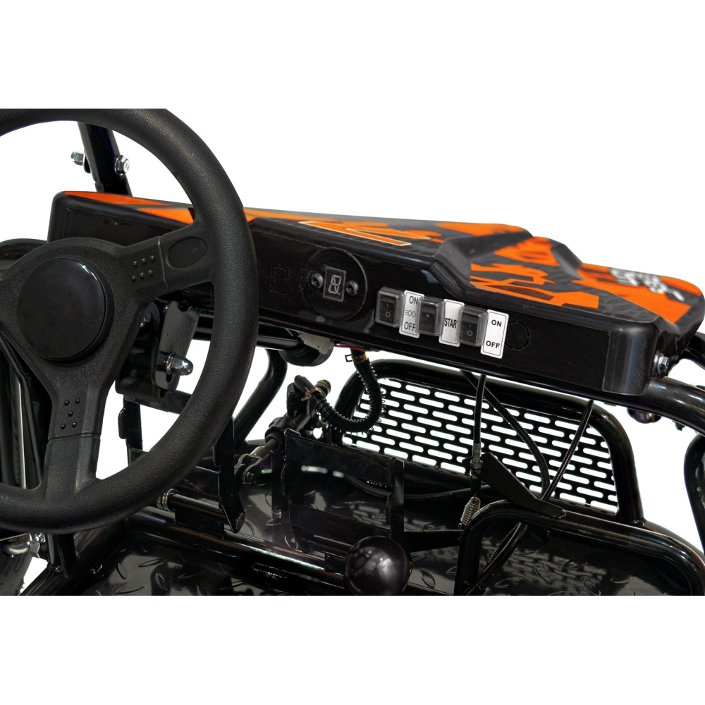 Pojazd BUGGY Spalinowy LUCKY SEVEN LIFT Pomarańczowy