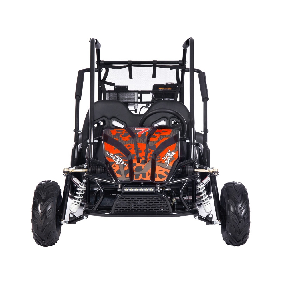 Dvivietis benzininis BUGGY LUCKY SEVEN LIFT, Orange-Elektromobiliai vaikams, Keturračiai ir bagiai-e-vaikas