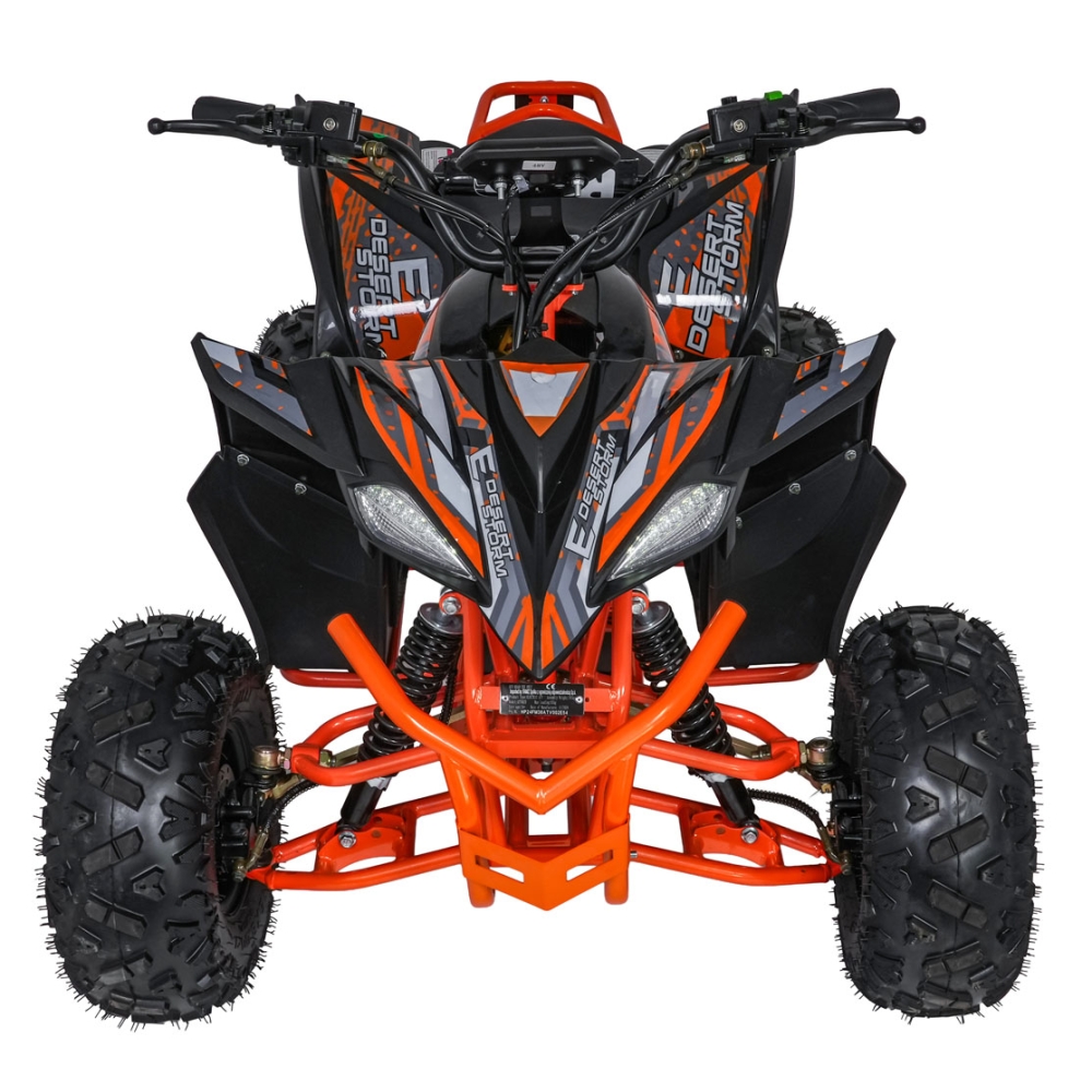 Elektrinis keturratis DESERT STORM LIFT, Orange-Elektromobiliai vaikams, Keturračiai ir bagiai-e-vaikas