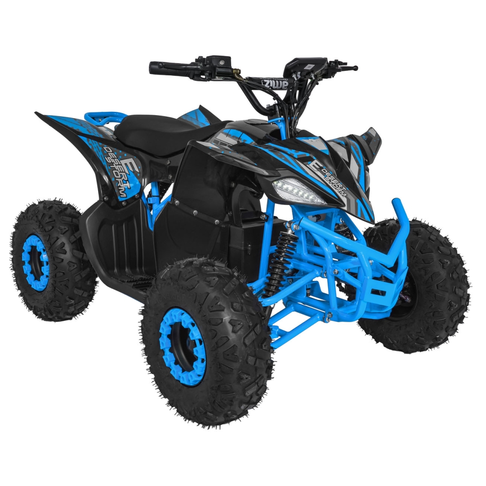 Elektrinis keturratis DESERT STORM LIFT, Blue-Elektromobiliai vaikams, Keturračiai ir bagiai-e-vaikas
