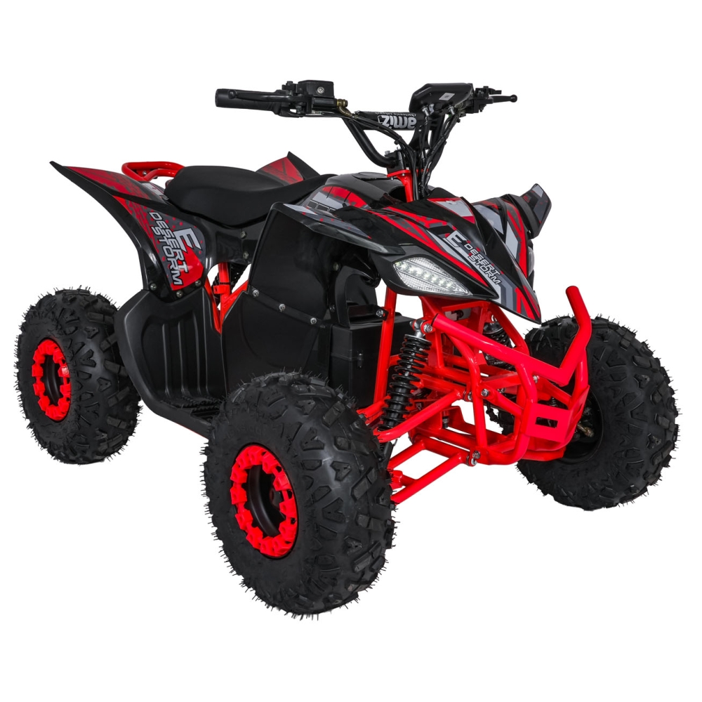 Elektrinis keturratis DESERT STORM LIFT, Red-Elektromobiliai vaikams, Keturračiai ir bagiai-e-vaikas