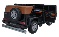 Elektromobilis Mercedes Benz MAYBACH G650 STRONG MP4, Black-Elektromobiliai vaikams, Visureigiai-e-vaikas